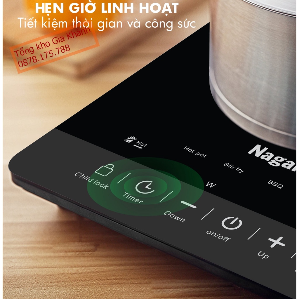 Bếp Hồng Ngoại Nagakawa NAG0707 Chính Hãng Bảo hành 12 Tháng