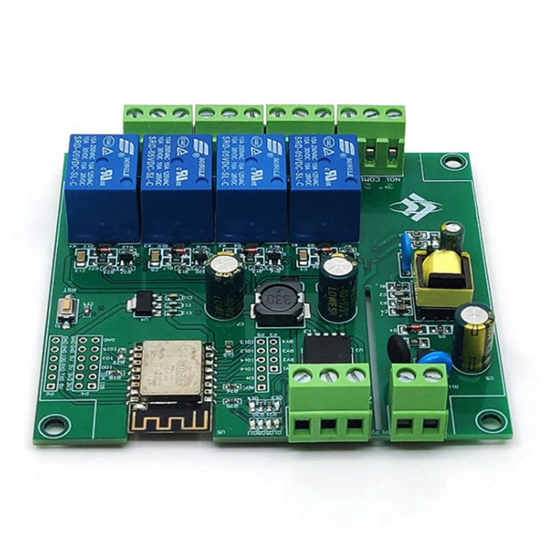 Rơ le ESP8266 ESP-12F WIFI với 4 kênh AC90-250V/DC7-30V/5V dành cho ARDUINO IDE