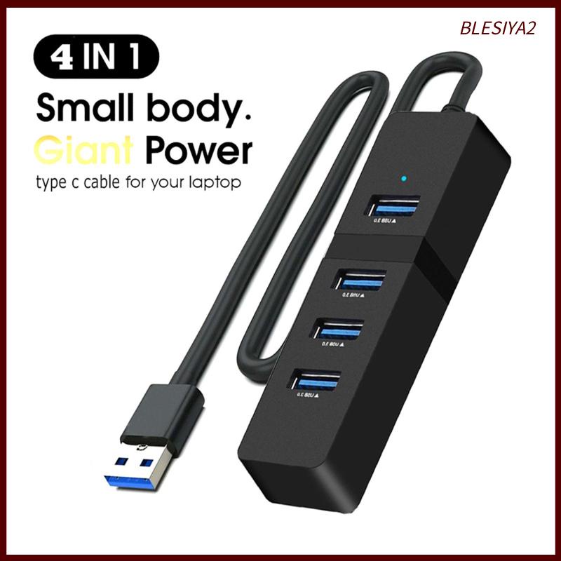 Bộ Chia 4 Cổng USB 3.0 Thiết Kế Nhỏ Gọn Tiện Dụng Cho Máy Tính / Máy Tính Để Bàn