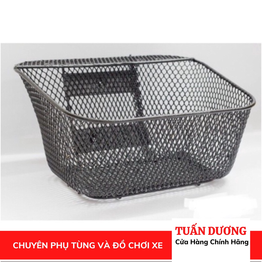 Giỏ xe wave nhỏ hàng đẹp lắp cho wave alpha, wave zx và các dòng wave tương tự