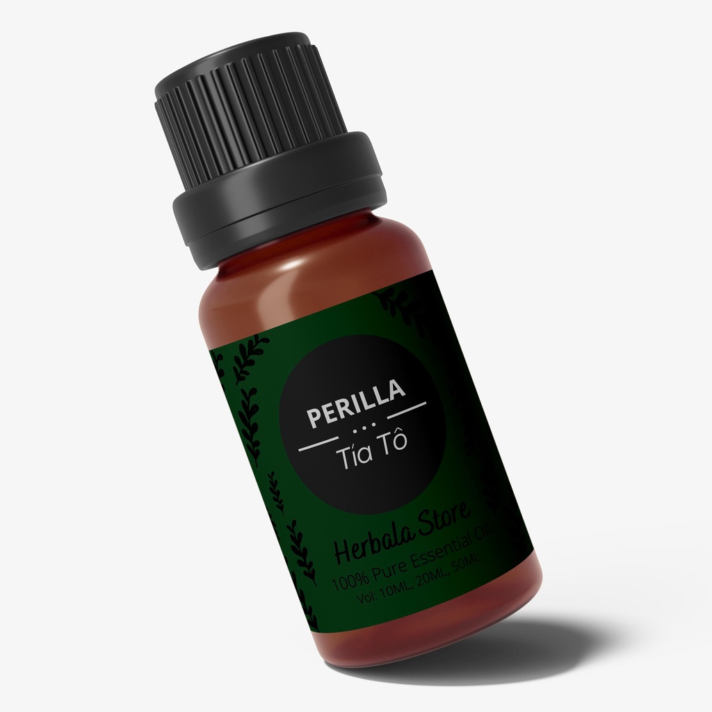 Tinh Dầu Xông Mặt Tía Tô Mùi Thơm Êm Dịu Giúp Thấm Sâu Làn Da Ngăn Ngừa Mụn Loại Bỏ Bã Nhờn