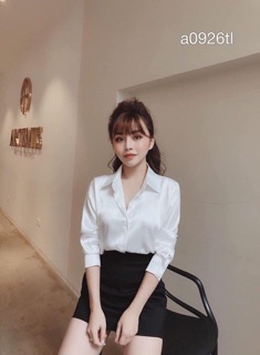 Áo Sơmi Lụa Dập Nổi