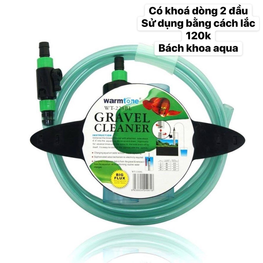 Bơm tay thay nước Gravel Cleaner