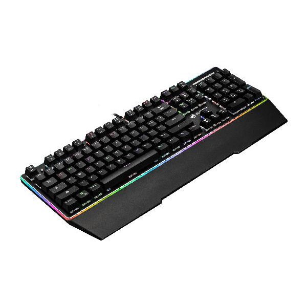 Bàn phím cơ Edra EK308 Led RGB - Có Kê tay - Blue switch - Led viền - Chống nước - BH 24 tháng