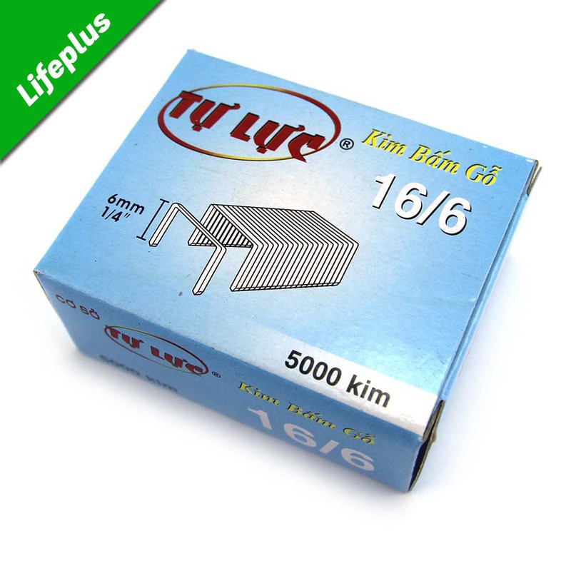 1 hộp 5000 cái kim bấm gỗ 16/6 Tự Lực