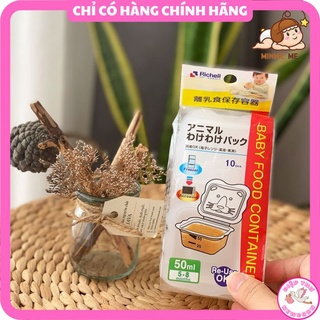 (XẢ KHO) Khay trữ đông đồ ăn dặm cho bé Richell