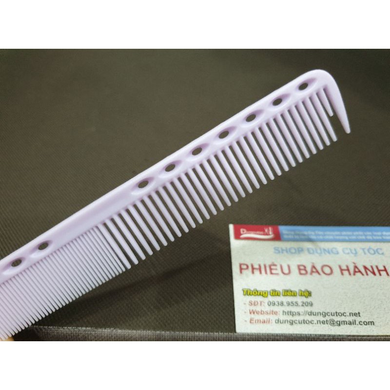 Lược Cắt Tóc Nam Nữ Ys Park Mẫu Dài 18cm Chịu Nhiệt Chải Bám Tóc.