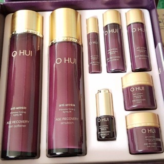 Set dưỡng da chống nhăn chống lão hóa Ohui tím