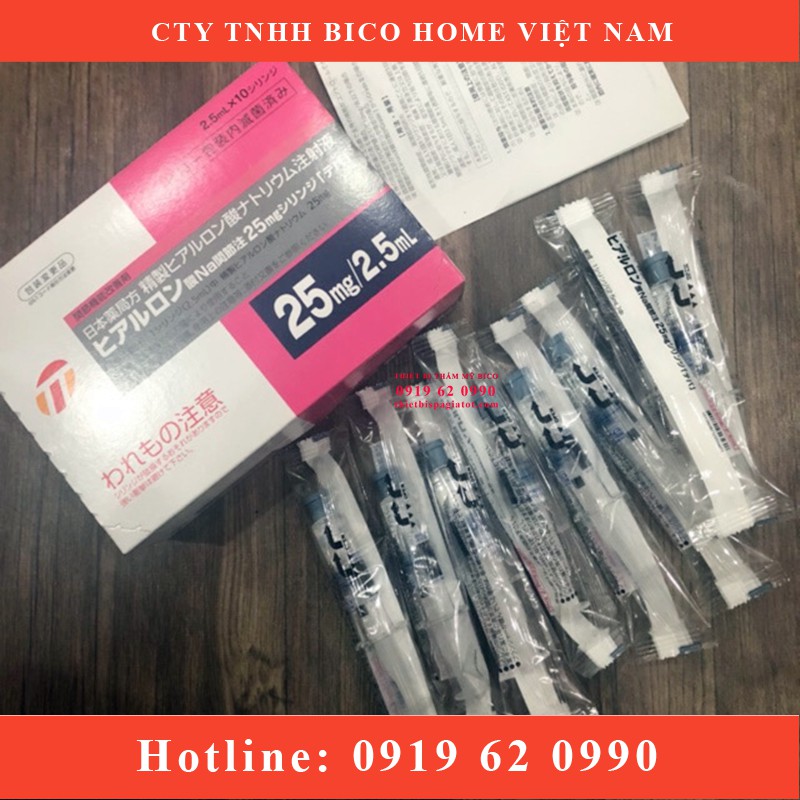 Tinh Chất HA Nhật Căng Bóng Dùng Để Tiêm - Thiết Bị Spa BICO