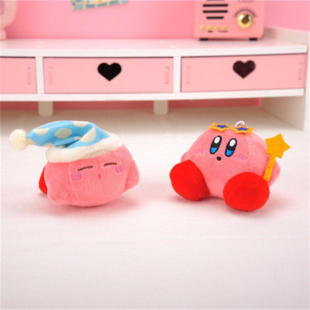 LANFY Móc Khóa Nhồi Bông Hình Nhân Vật Hoạt Hình Kirby 12CM
