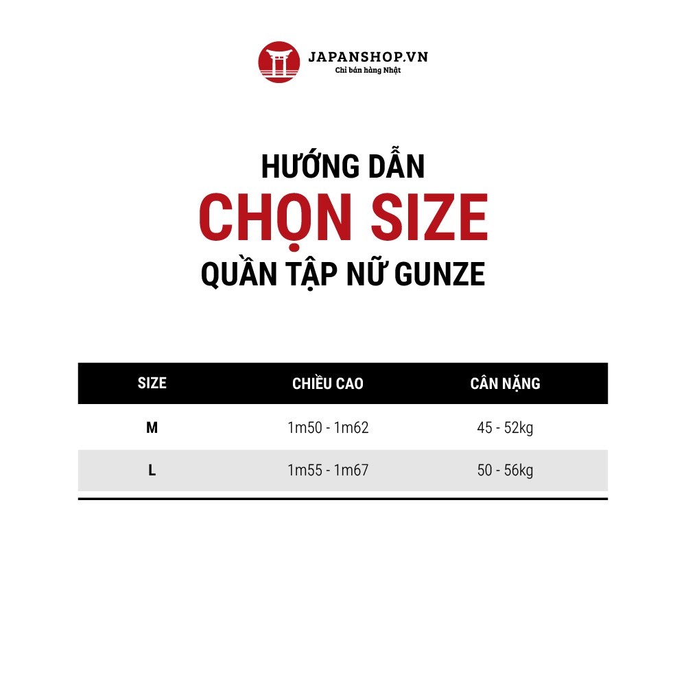 Quần tập nữ Gunze Active Style STJ733 quần tập gym, yoga, chất liệu co giãn chính hãng Nhật Bản