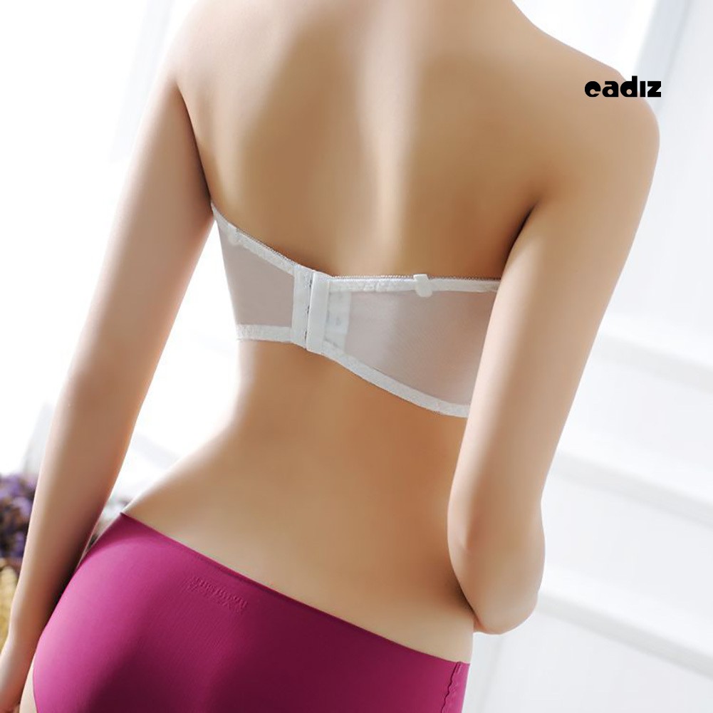 Cad CAD CAD❤Áo Ngực Không Dây Nâng Ngực Màu Sắc Thời Trang
