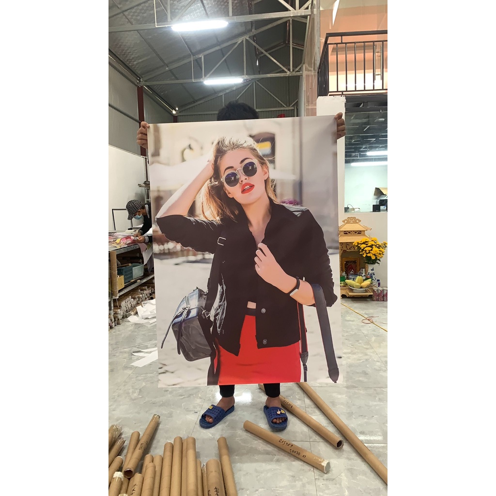Tranh vải treo tường, thảm decor in ảnh, in hình theo yêu cầu-