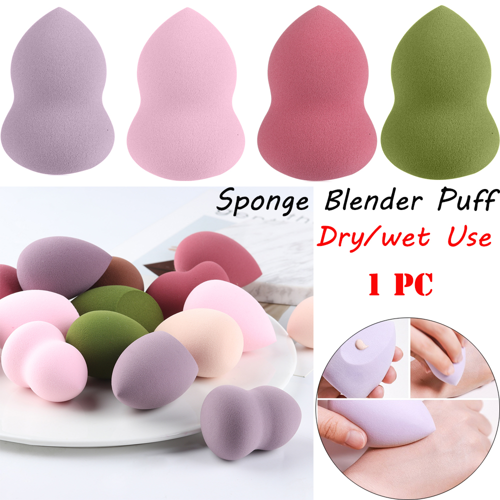 1 Mút Trang Điểm Phấn Nền Hình Giọt Nước 3 Kiểu Dáng Thời Trang