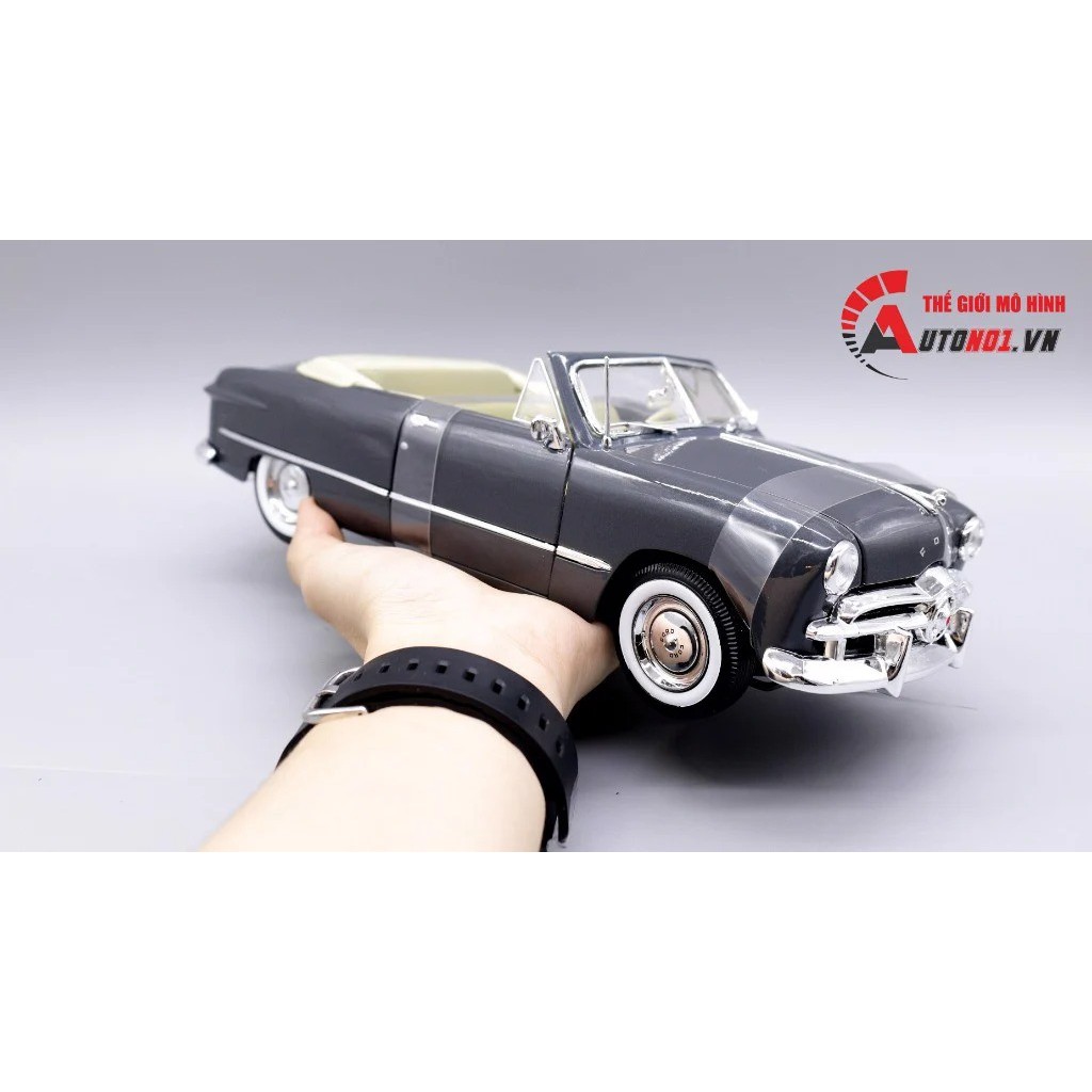 MÔ HÌNH XE FORD CONVERTIBLE 1949 GREY 1:18 MAISTO 2673