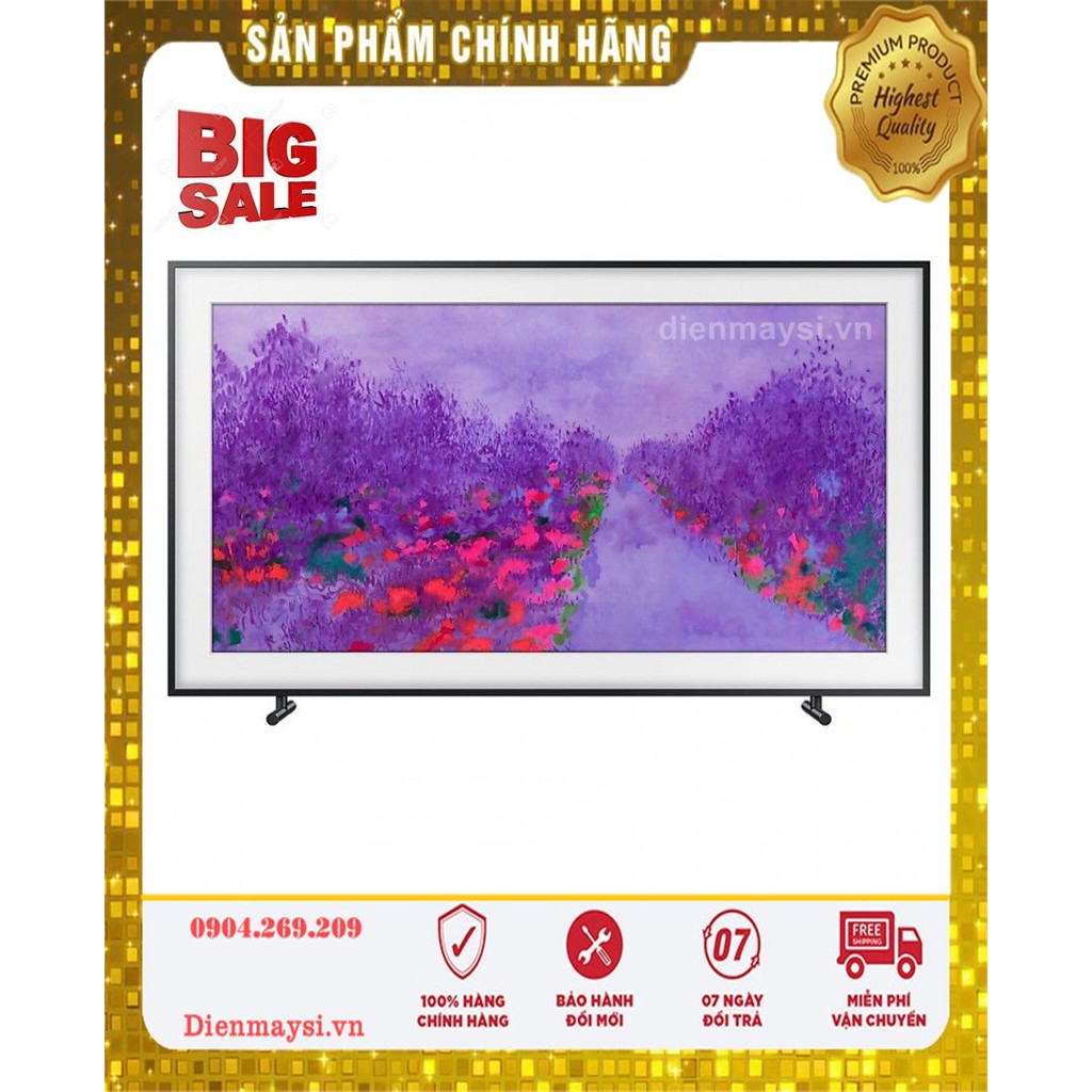 Smart Tivi Khung Tranh The Frame QLED Samsung 4K 65 inch QA65LS03T (Miễn phí giao tại HCM-ngoài tỉnh liên hệ shop)