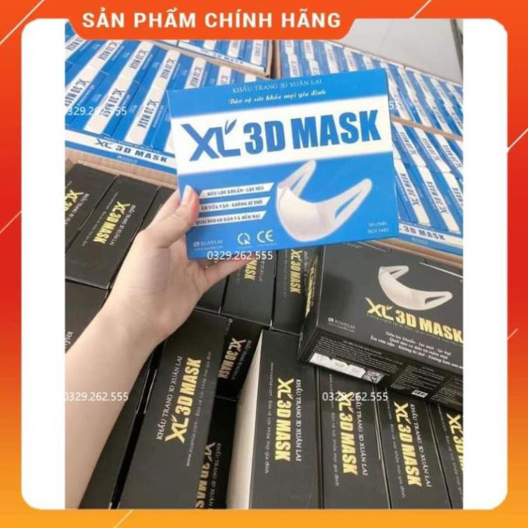 (Chính hãng) Hộp khẩu trang 3D mask Xuân Lai công nghệ Nhật