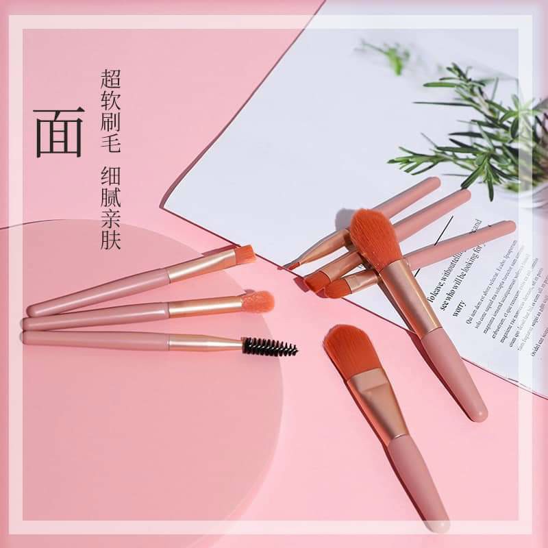 Set 8 Cây cọ lông mềm siêu xinh kute
