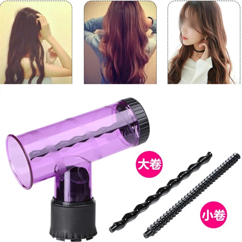 Ống Sấy Tóc Xoăn Chữ T, Loa Sấy Tóc Xoăn Easy Hair