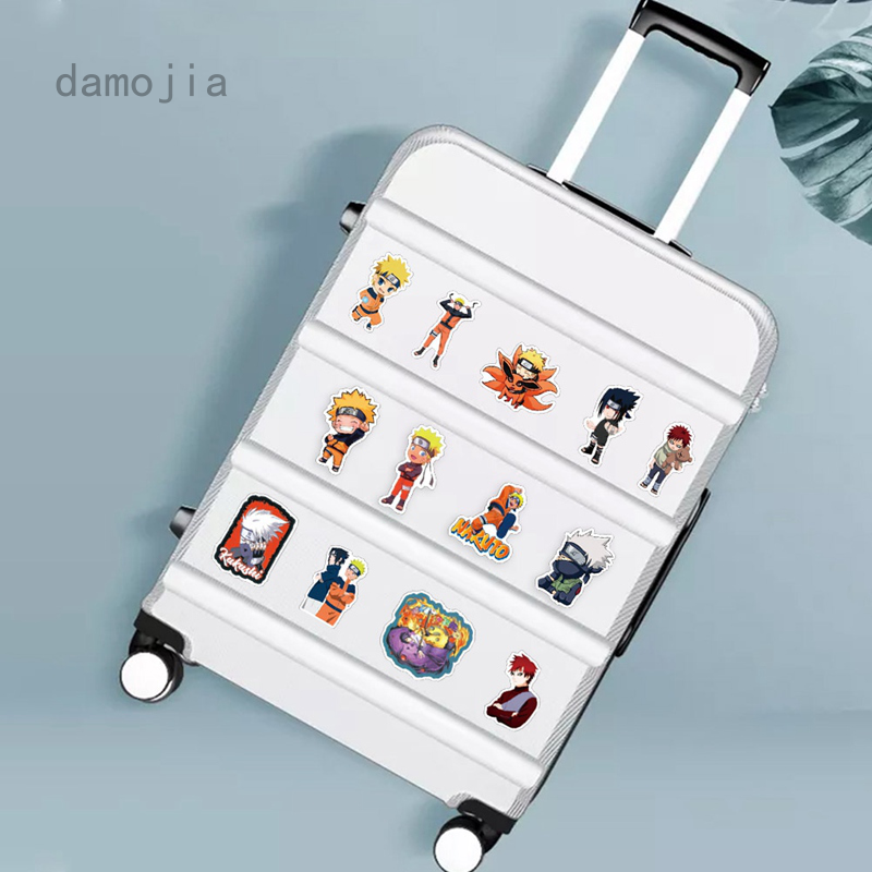 50 Naruto Nippon Comics Personalized Stickers PVC Graffiti Stickers Suitcase Luggage Guitar Waterproof