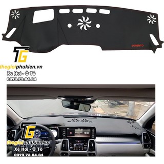 Thảm da Taplo Kia Sorento 2021 vân Carbon cao cấp - Có HUD