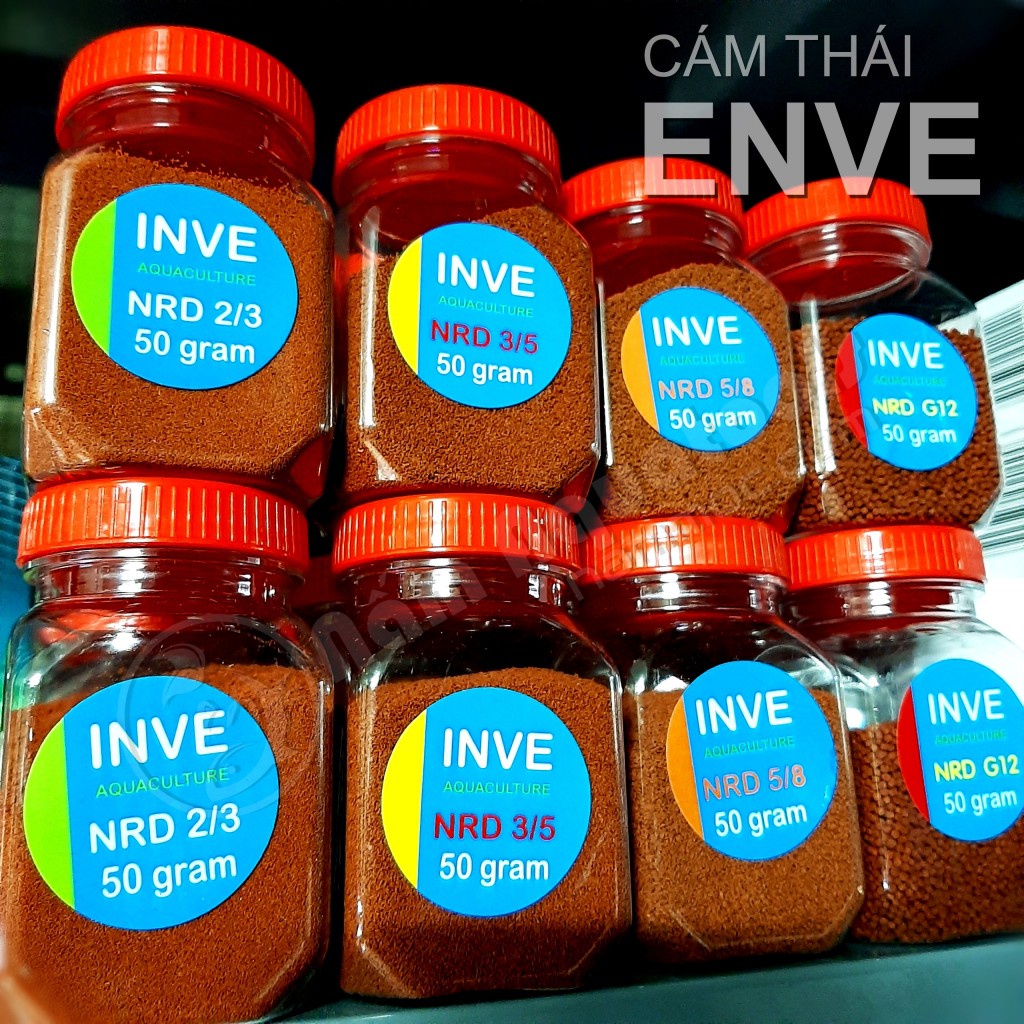Thức ăn cá cảnh - Cám Thái INVE  - Thức ăn giành cho cá bảy màu, neon, beta...