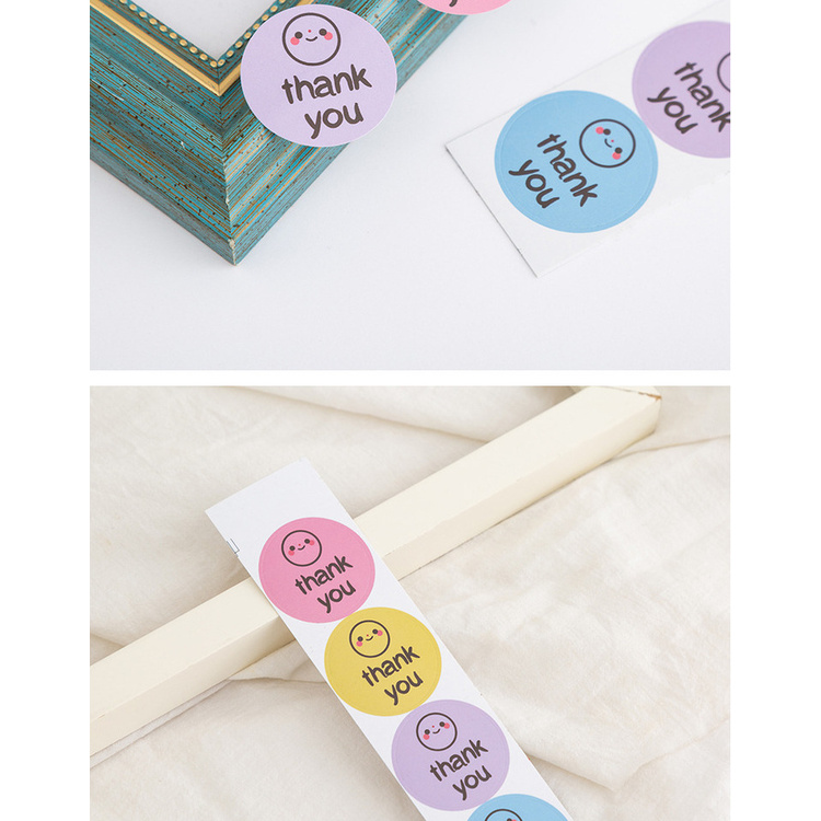 Sticker Dán Trang Trí Hình Mặt Cười Dễ Thương Phong Cách Hàn Quốc
