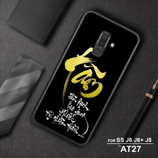ốp điện thoai in hình Phong cách THƯ PHÁP cho máy SAMSUNG J6 2018 -J6 PLUS/J6+ -J8 2018