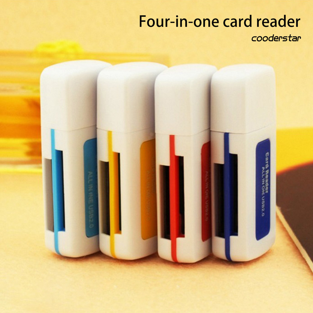 Đầu Đọc Thẻ Nhớ Tốc Độ Cao 4 Trong 1 Micro-Sd Mmc Tf M2 Ms Cho Máy Tính