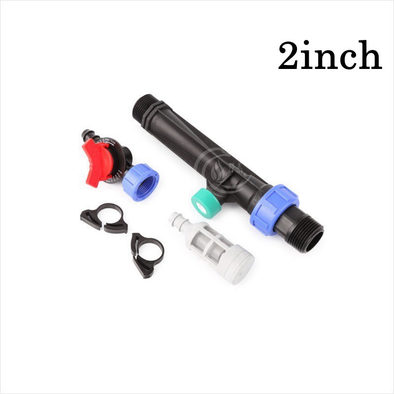 1pc 2inch Venturi Fertilizer Injector Agricultural Micro Irrigation Fittings Water Fertilizer Integration