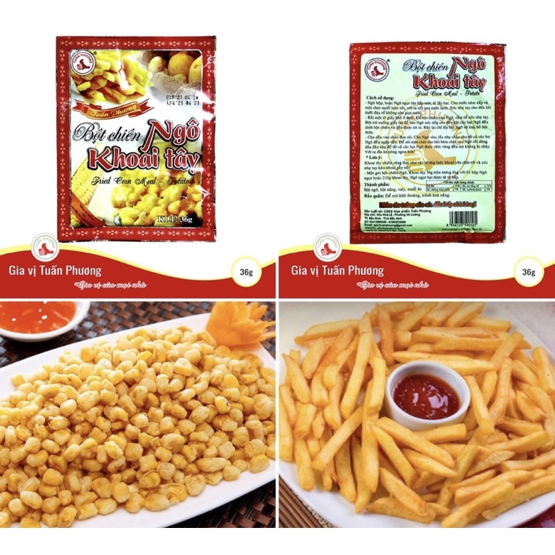 Bột chiên ngô khoai Tuấn Phương
