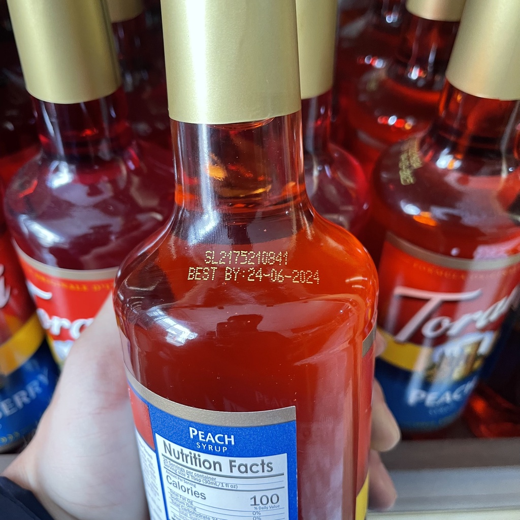 Syrup TORANI đủ mùi hương chai thủy tinh 750ml