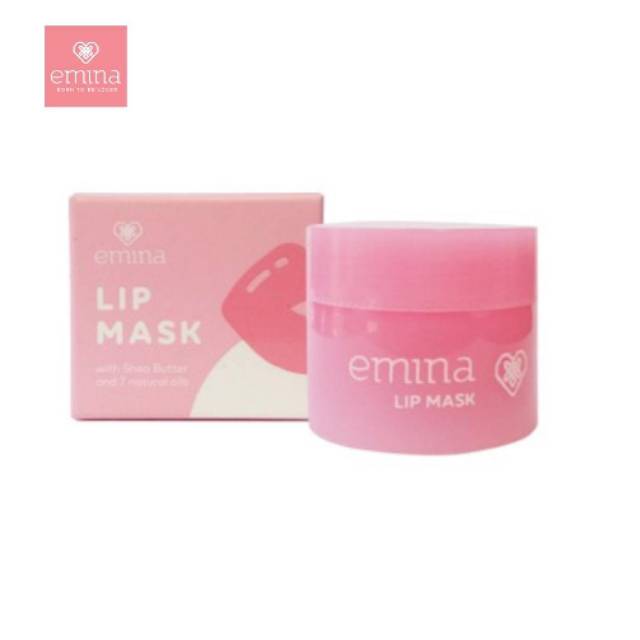(hàng Mới Về) Mặt Nạ Môi Emina Chăm Sóc Môi Hiệu Quả