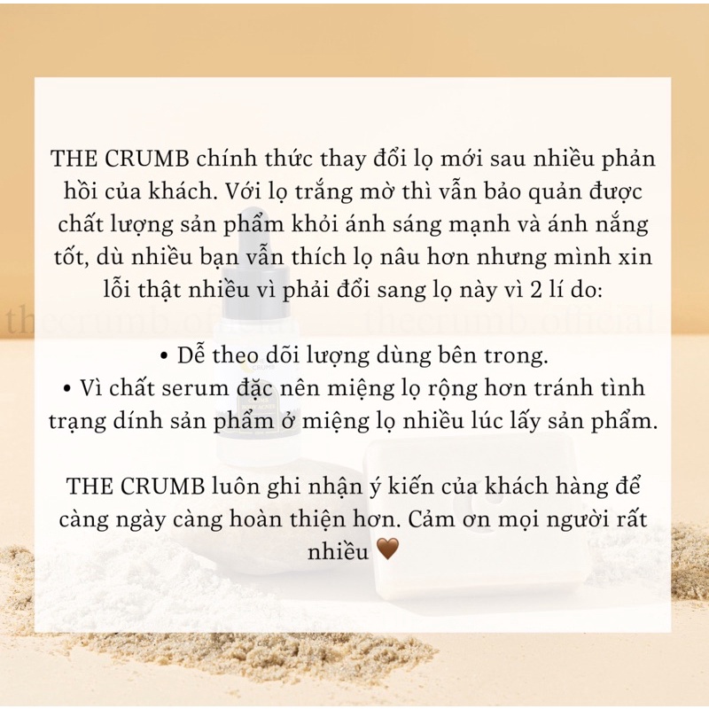 Bộ đôi xà phòng loại bỏ thâm, mụn, viêm nang lông THE CRUMB