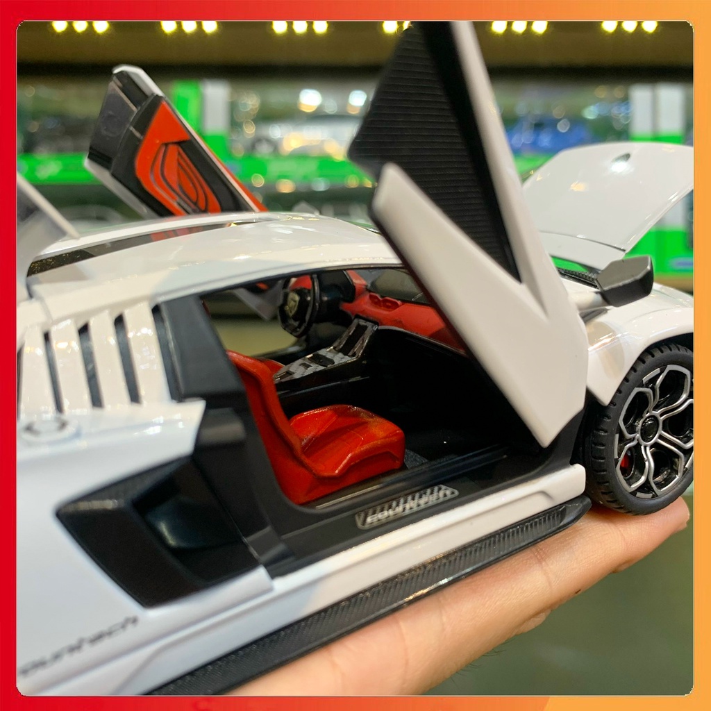 Mô hình xe Lamborghini Countach LPI 800-4 tỉ lệ 1:24 Jinlifang