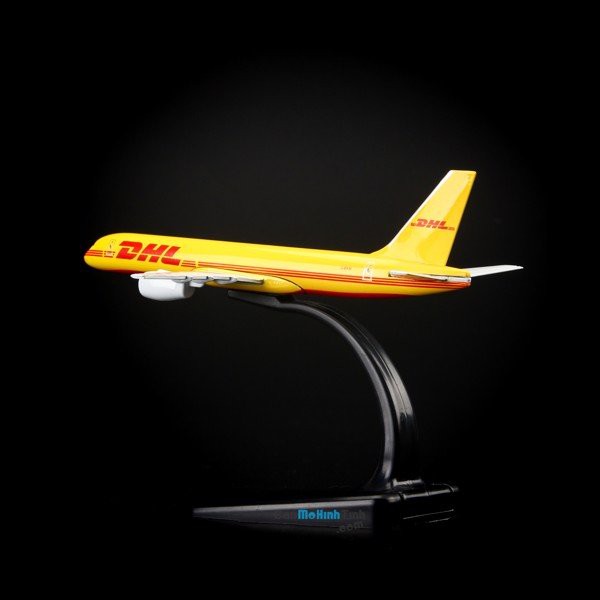 Mô hình máy bay DHL Boeing B777 16cm Everfly