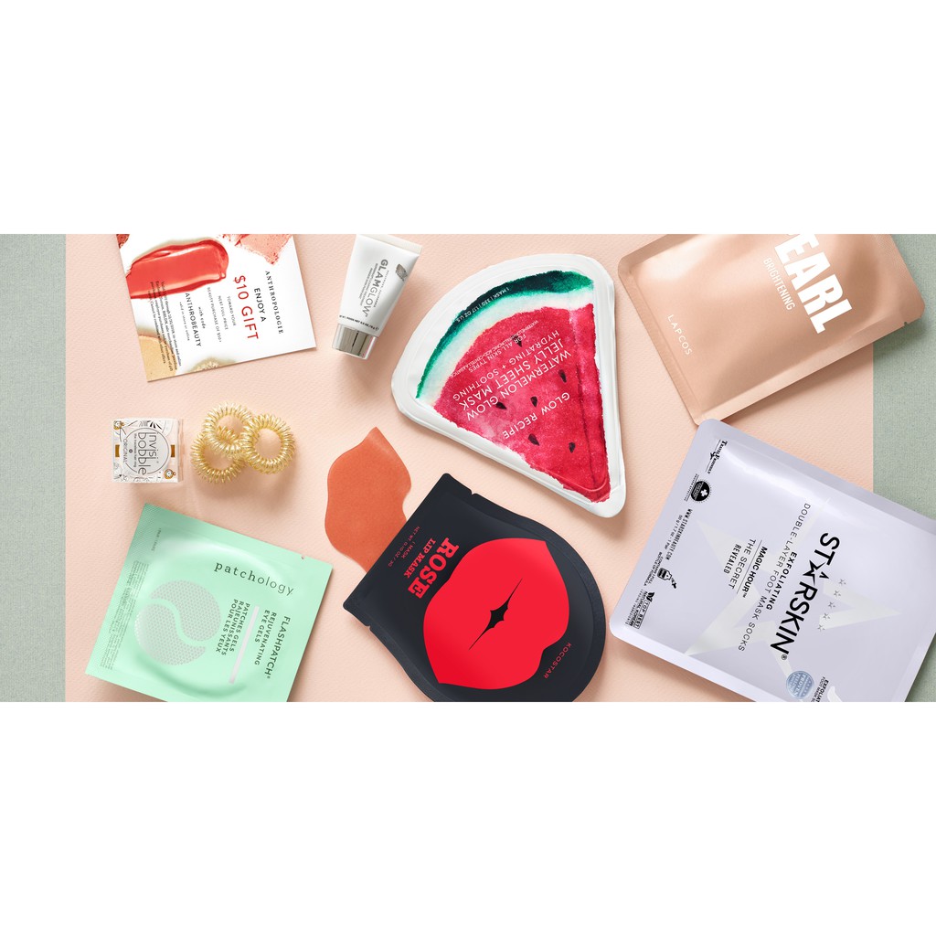 Tách set mặt nạ Allure Beauty Box November 2018