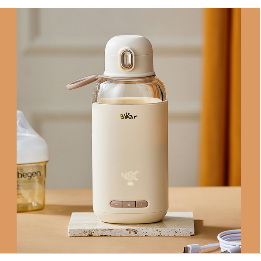 Bình giữ nhiệt di động pha sữa cho bé, dung tích 300ml giữ ấm 45-55 độ.