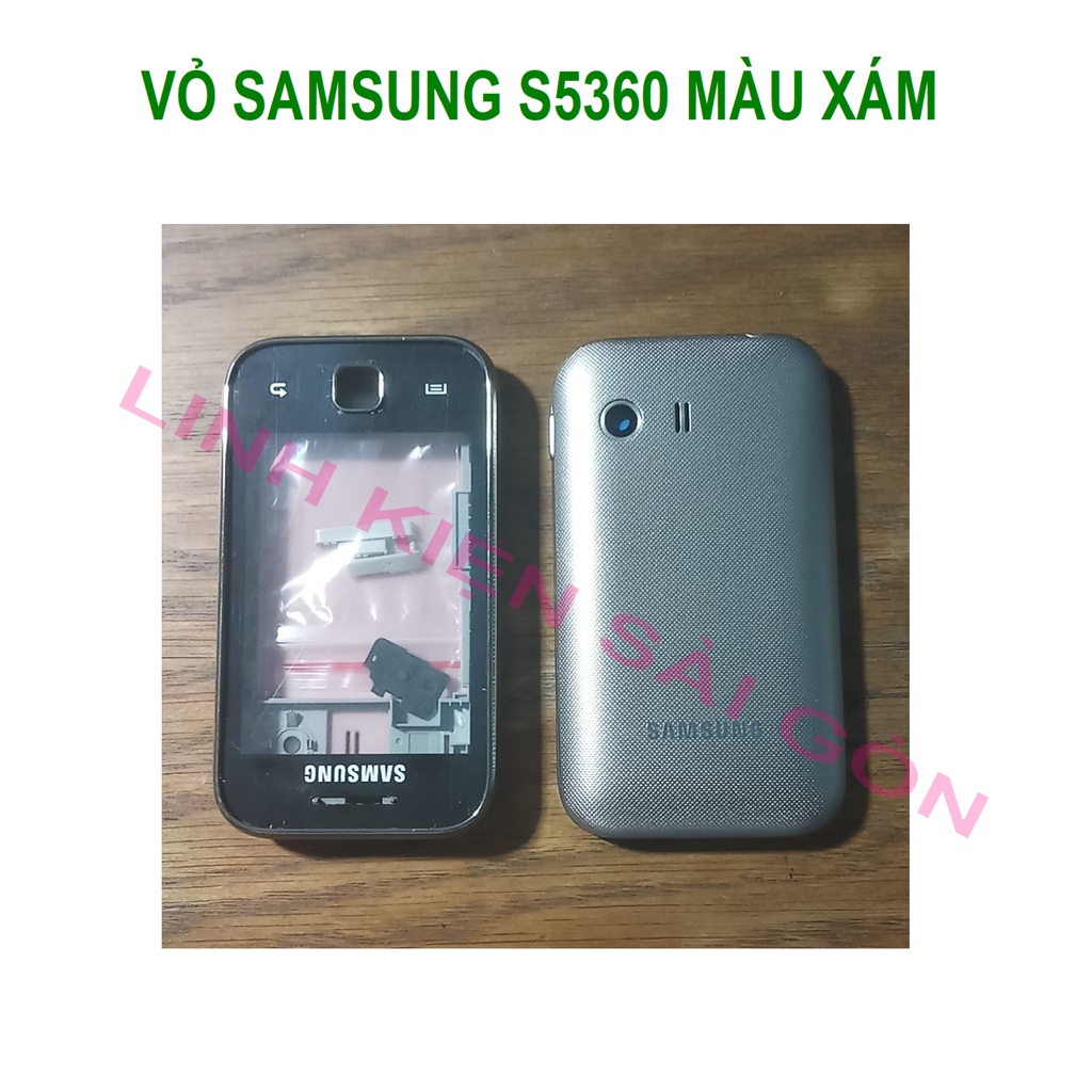 VỎ SAMSUNG S5360 MÀU XÁM