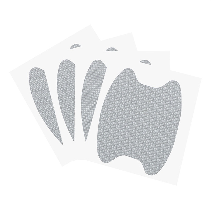 4 Miếng Dán Tay Cầm Cửa Xe Hơi Bằng Sợi Carbon Chống Trầy Xước Tiện Dụng