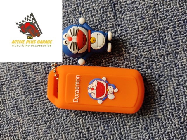 BAO BẢO VỆ KHOÁ SMARTKEY XE MÁY, BỌC KHÓA DOREMON