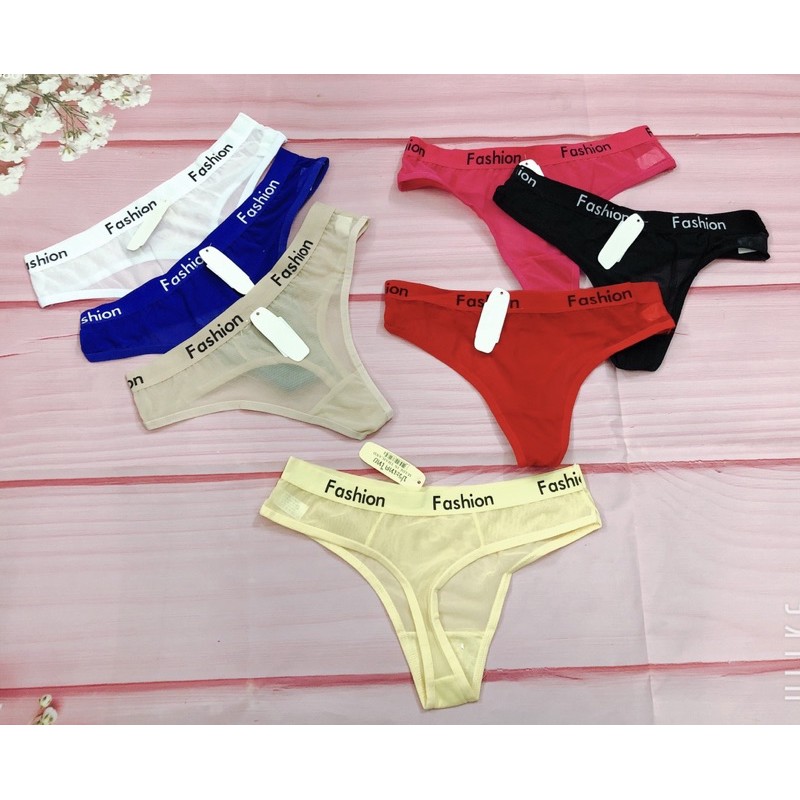 Quần lót nữ lưới lọt khe FASHION siêu quyến rũ.