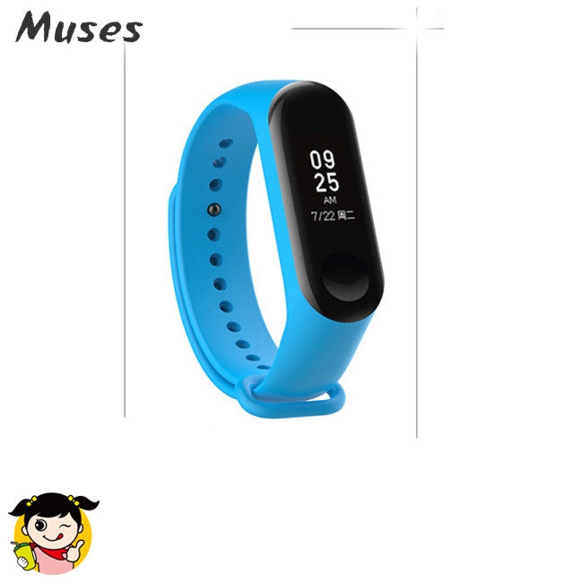 Dây đeo silicon thay thế cho vòng tay thông minh Xiaomi Mi 3