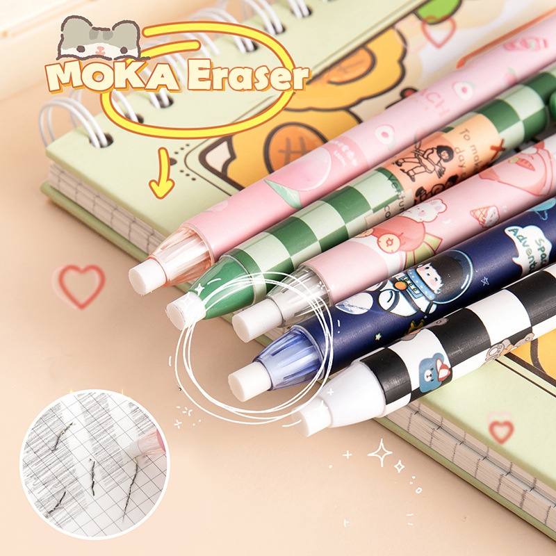 Cục Tẩy Bút Chì Bằng Cao Su Họa Tiết Hoạt Hình Dễ Thương