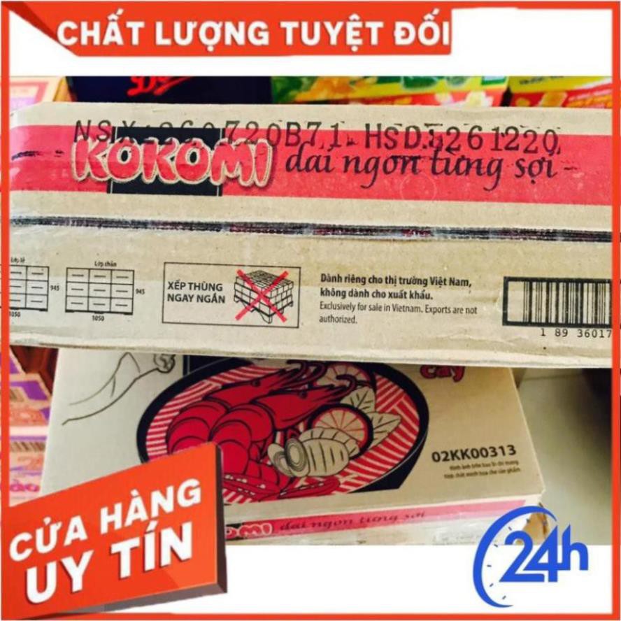 Combo 10 gói mỳ tôm kokomi tôm chua cay 65gr
