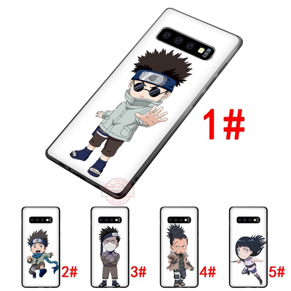 Ốp điện thoại in nhân vật truyện Naruto cho Samsung Galaxy S7 Edge S8 S9 S10 Plus Note 8 9