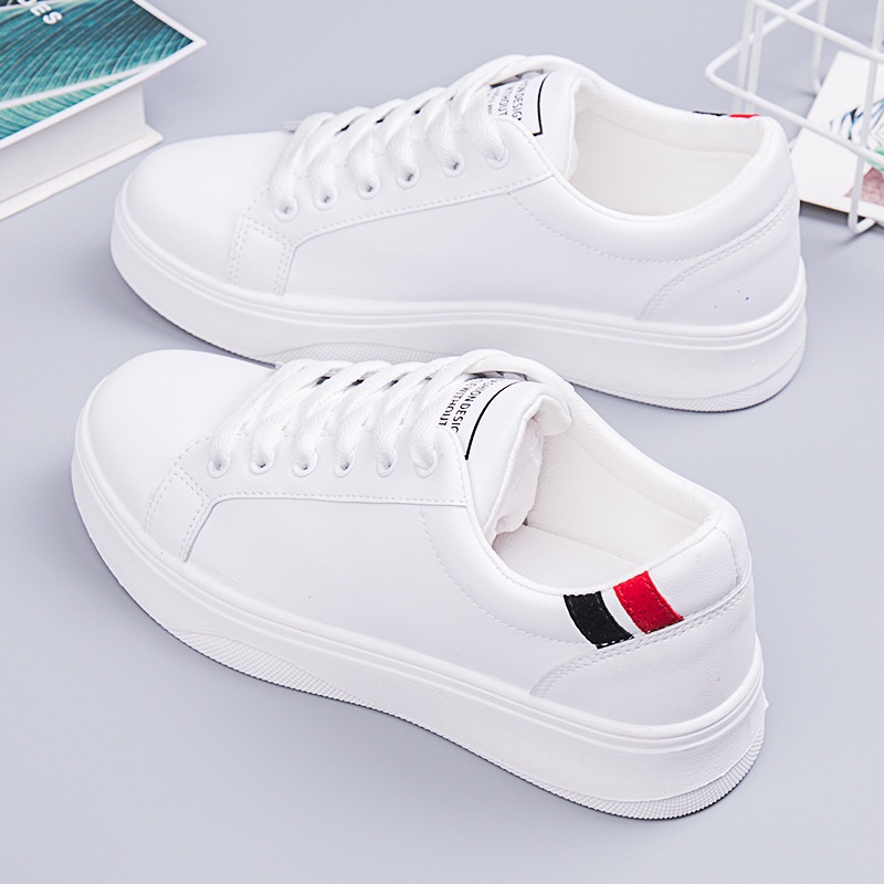 Giày thể thao nam DUGA sọc đỏ đen cực hot , giày nam nữ sport êm chân style Hàn Quốc GT11