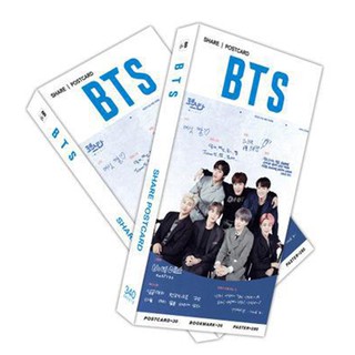 BTS- Postcard BTS bản mới 340 chi tiết