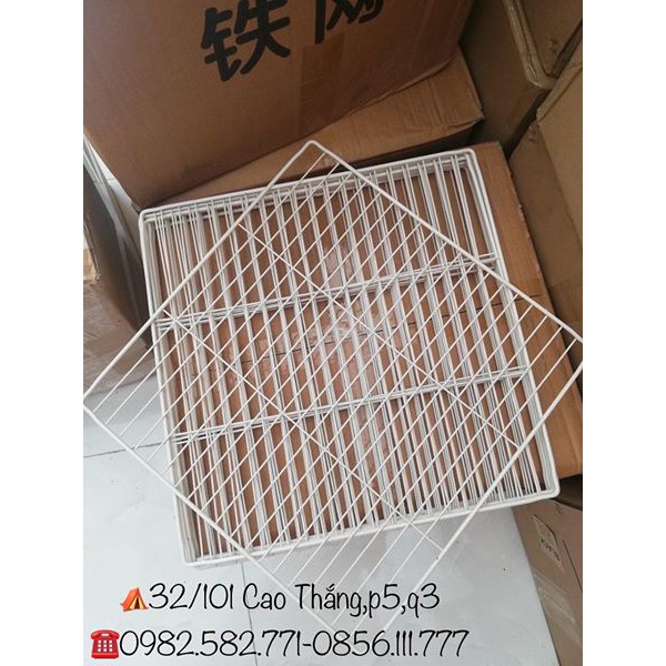 Chuồng kèm khay vệ sinh LƯỚI NAN DÀY 35