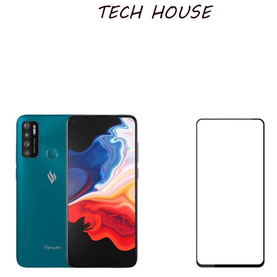 Kính cường lực Vsmart Live 4 (Full màn, Full keo)